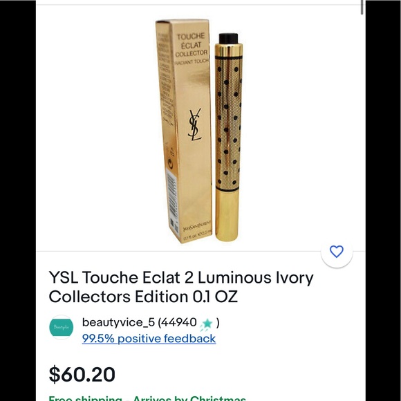 01 Radiant Luminous NIB Touché Eclat YSL Radiant Touch Concealer - Picture 10 of 13